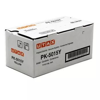 Utax 1T02R7AUT0/PK-5015Y Kit de tóner amarillo, 3K páginas ISO/IEC 19752...