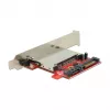 Lector de tarjetas DeLOCK 91495 SATA interno negro rojo plateado