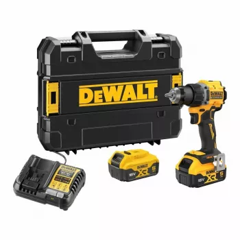 Taladro atornillador a batería 18V, 2x5Ah batería