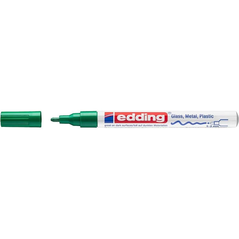 Rotulador Edding 751 verde