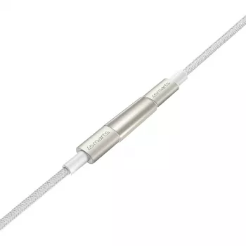 Cable USB-C a USB-C 4smarts PremiumCord 100W 3 m blanco - 3 m - USB C - USB C - USB 2.0 - 0,48 Gbit/s - blanco