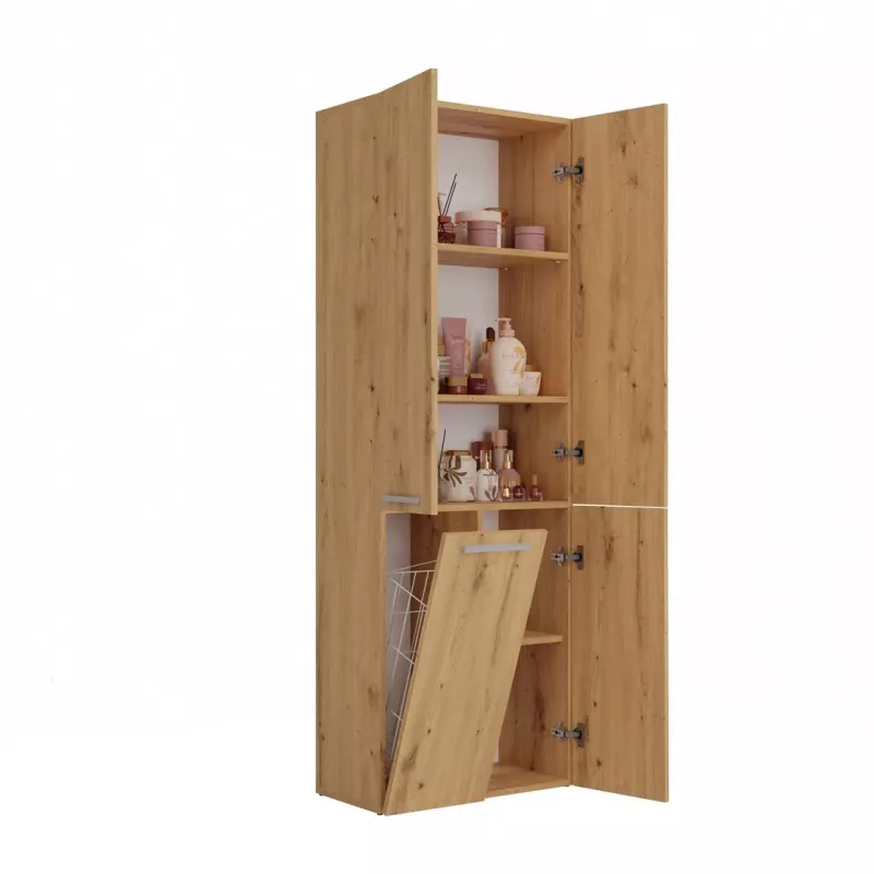 Mueble de baño Topeshop NEL 1K DD ART KPL roble