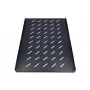 Base para rack Extralink 1U 750 mm negro para armarios de 1000 mm de profundidad