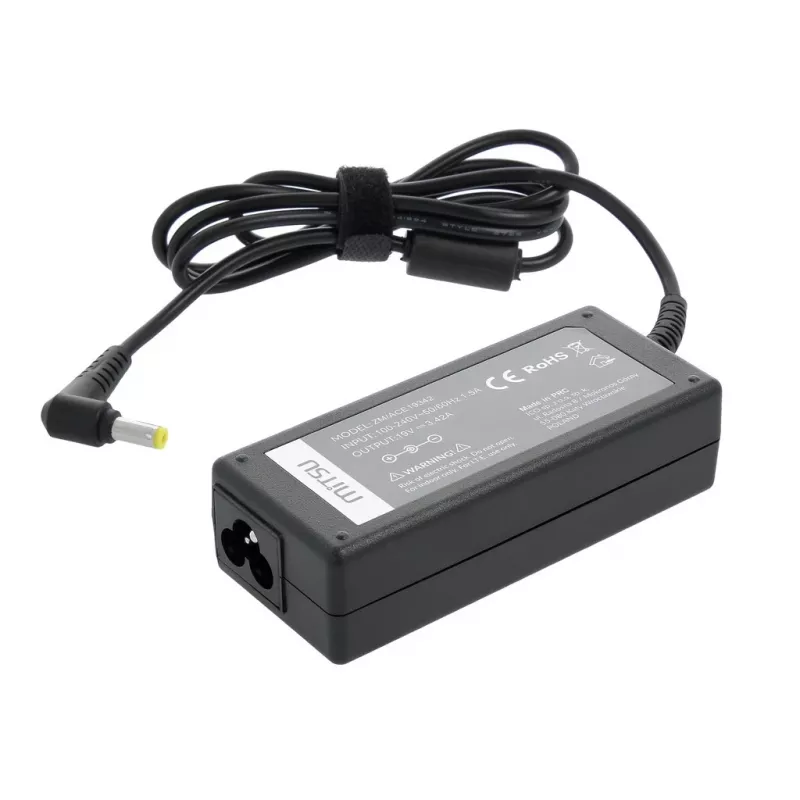 Fuente de alimentación MITSU para Acer 5ZM004 – adaptador AC 19V 3,42A compatible con portátiles Acer