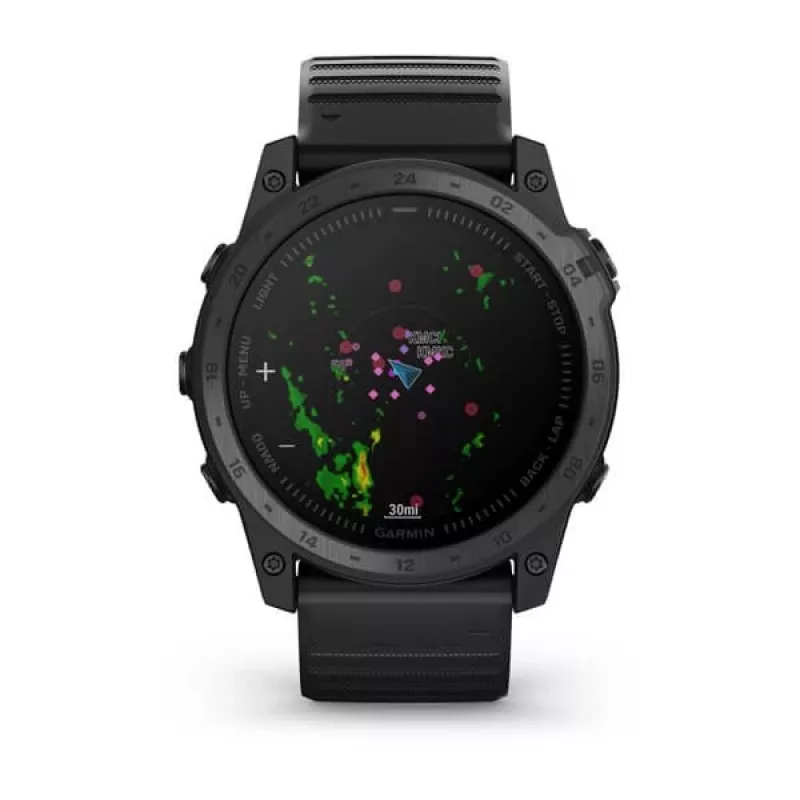 Garmin tactix 7 Standard Edition 010-02704-01 reloj inteligente GPS, 51 mm, pantalla de 3,56 cm (1,4"), polímero reforzado con fibra, correa de silicona, negro