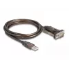 Adaptador USB 2.0 Type-A a serie RS-232 D-Sub 9 pines conector macho DeLOCK 62646