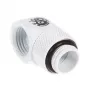 Bitspower BP-DW90R adaptador giratorio de 90° G1/4 macho a G1/4 hembra, blanco