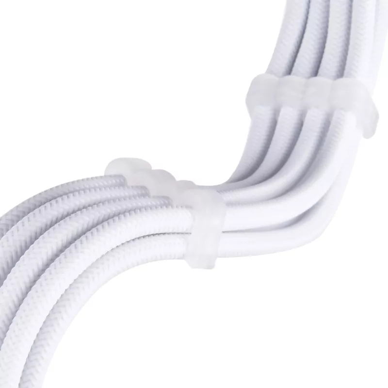 Cable prolongador de fuente de alimentación SILVERSTONE PCIe 8-pin SST-PP07E-PCI8W-V2 30 cm blanco