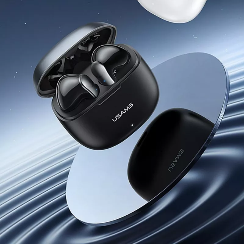 Auriculares USAMS TWSXH Series Dual Mic Wireless azul/azul BHUXH03