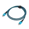 Cable USB-C LANBERG CA-CMCM-45CU-0010-BK 1 m, 240 W de potencia, vídeo 8K@60Hz
