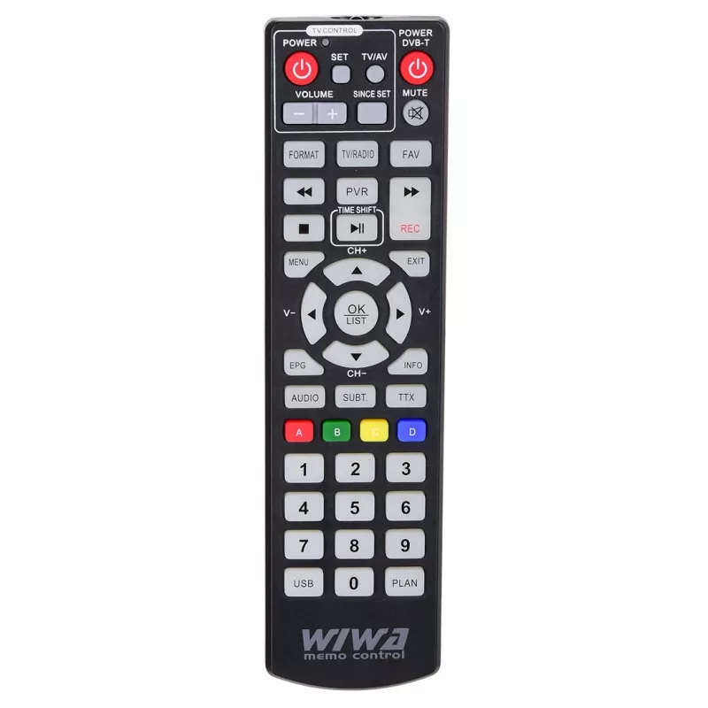 Sintonizador de TV WIWA H.265 LITE — sintonizador DVB-T/DVB-T2 con soporte H.265, Full HD, HDMI, USB, SCART
