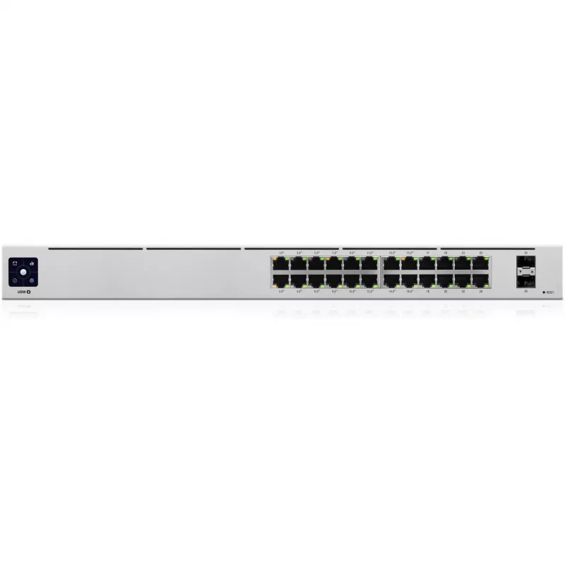 Ubiquiti Networks UniFi USW-24 gestionado L2 Gigabit Ethernet (10/100/1000) Non Power Over Ethernet (PoE) Montaje en rack