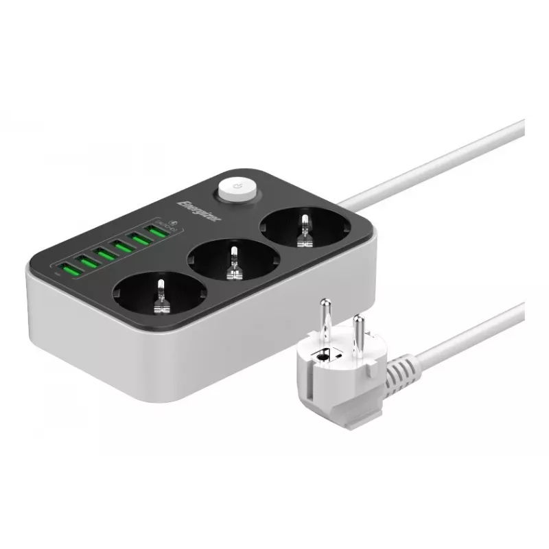 Batería portátil Energizer EPB2500W01EU 2500 mAh salida USB cargador compacto