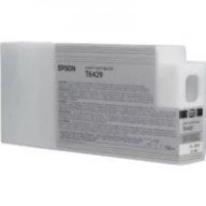 Cartucho de tinta Epson T6429 light light negro (150ml), rendimiento estándar, light light negro, tinta pigmentada, 150 ml, 1 ud.