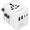 Adaptador de viaje CANYON OnTour 70 EU/UK/US/AUS 70W blanco