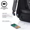 XD Design Bobby Hero Small P705.701 mochila antirrobo, portátil de 13,3 pulgadas, tablet de 12,9 pulgadas, 10,5 l, PET, negra