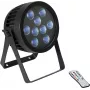 Foco LED EUROLITE PAR 9 UV 9x3W – proyector PAR UV para escenario/club, 9 LED de 3W