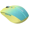 Ratón CANYON MW-44 inalámbrico con carga amarillo azul