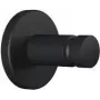 Gancho para toallas tesa MOON negro adhesivo metal (40563-00000-00)