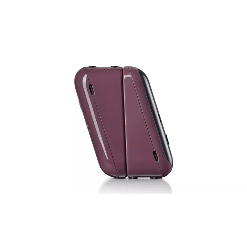 Motorola | Travel Audio Baby Monitor | PIP12 | Sonido HD cristalino; 10 horas de autonomía; El diseño portátil y magnético apaga los dispositivos automáticamente | Rojo burdeos