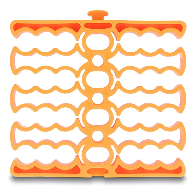 Sujetacables DeLOCK 66255 naranja 24 entradas de cable