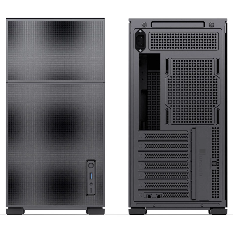 Jonsbo D41 Mesh Standard ATX Caja PC – Negro, Cristal Templado