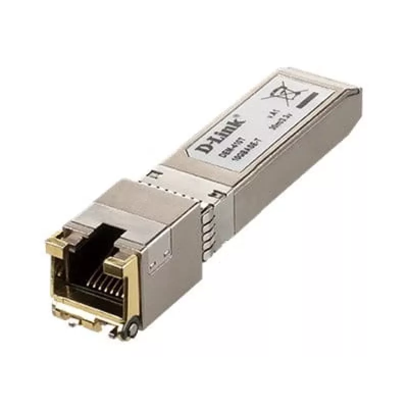Transceptor de cobre SFP+ 10GBASE-T D-Link, cobre, 10000 Mbit/s, SFP+, T, 30 m, 10 Gigabit Ethernet