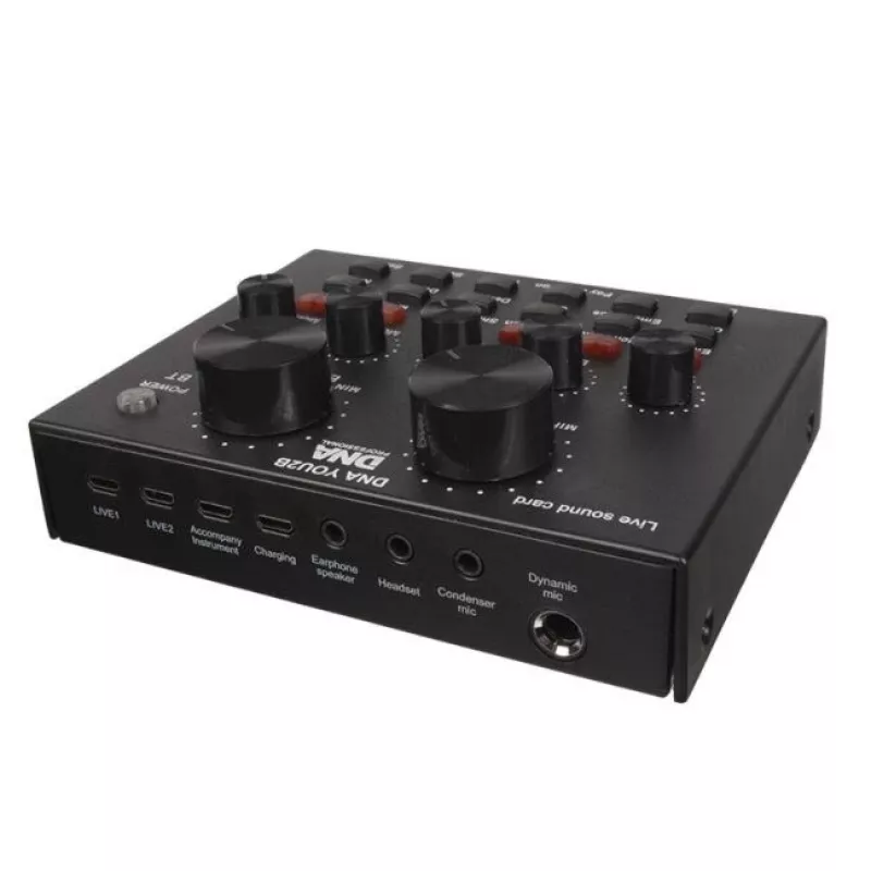 Kit de micrófono Bitmat DNA YOU2B — micrófono, interfaz de audio, soporte y cable