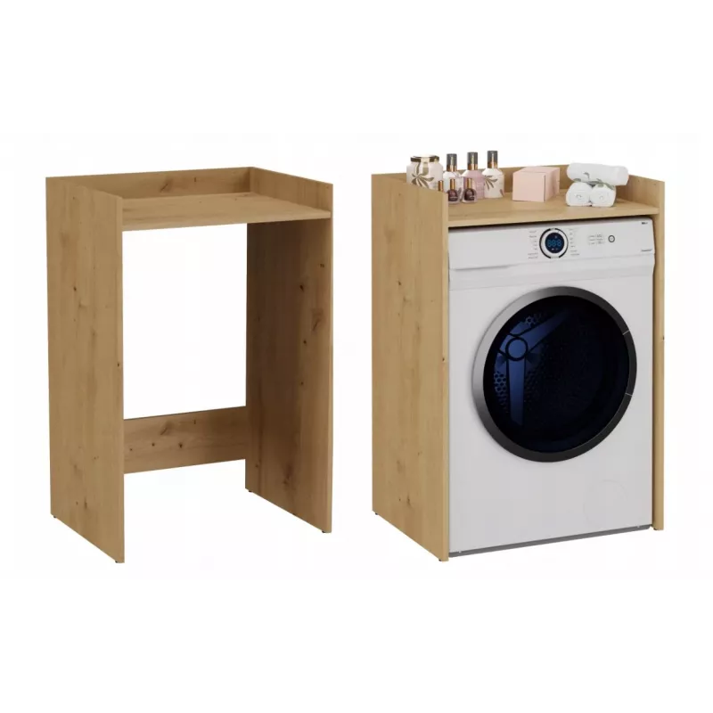 Armario de lavadero Top e Shop POLA para lavadora – roble artisan