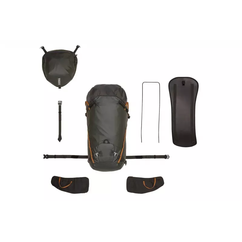 Thule | Stir Alpine, 40L | mochilas de senderismo | Obsidian | correa de hombro