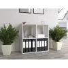 Estantería para salón Topeshop MALAX 2X2 BIEL