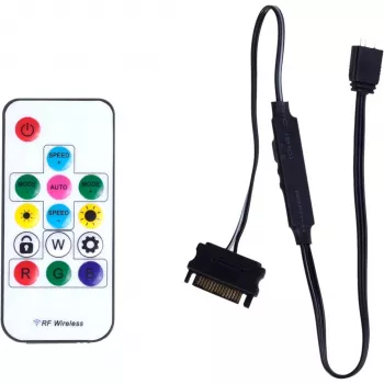 Remote ARGB Control Set, mando a distancia negro, LQZ.ARGB_SET