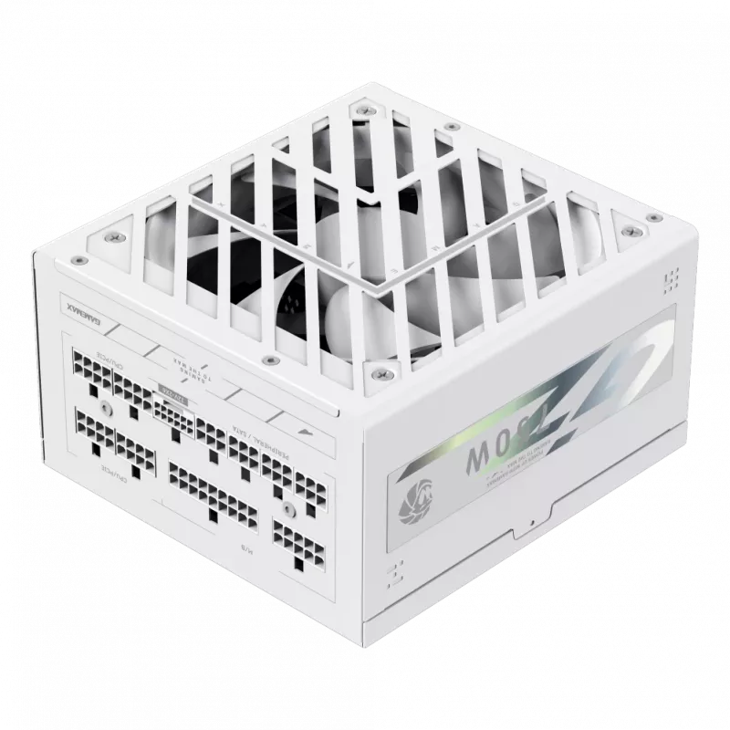 Gamemax fuente de alimentación, 80 PLUS, Gold | GZ 750G WH | 750 W