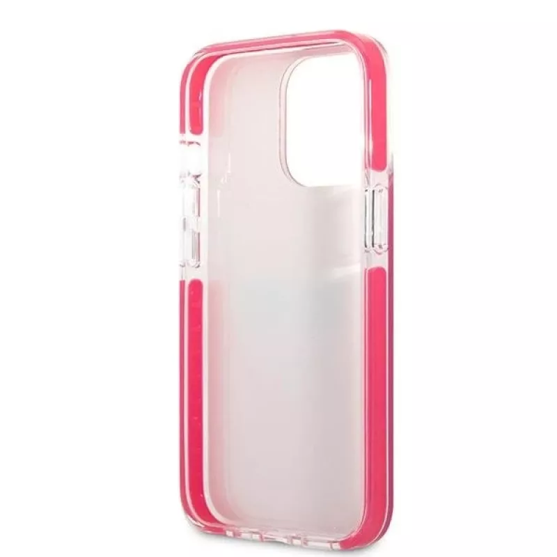 Karl Lagerfeld KLHCP13XTPECPI iPhone 13 Pro Max 6.7 funda rígida fucsia/FUSCHIA Choupette Head