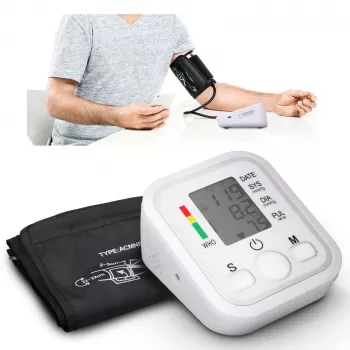 Tensiómetro de brazo Extralink Smart Life K-4S, blanco