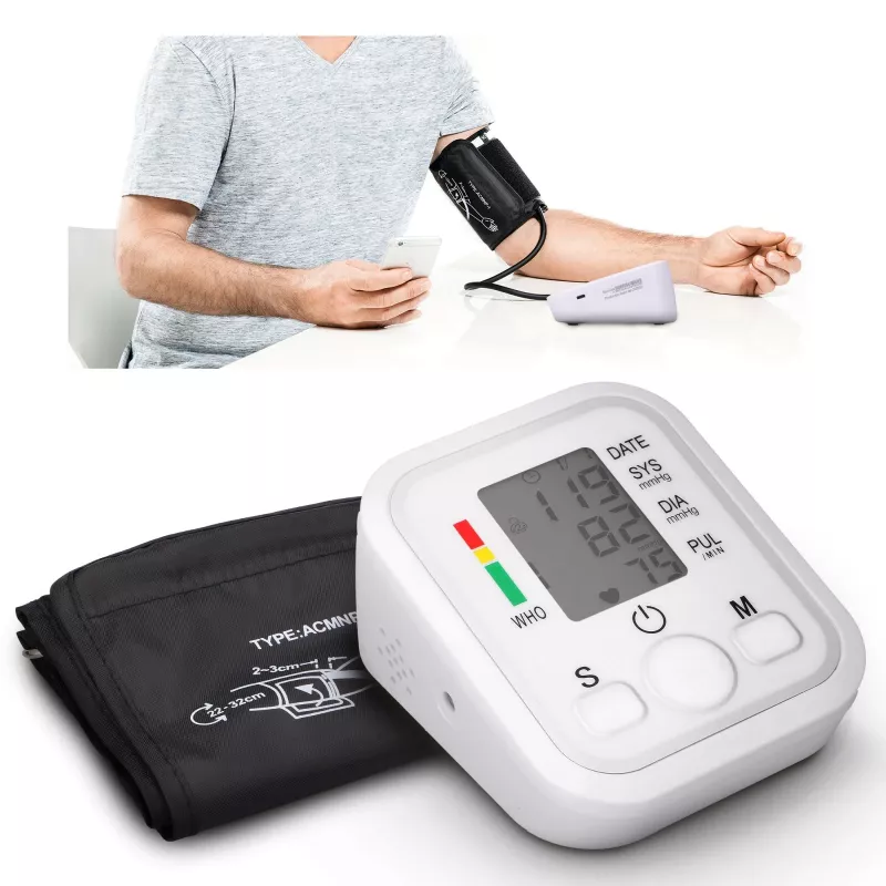Tensiómetro de brazo Extralink Smart Life K-4S, blanco