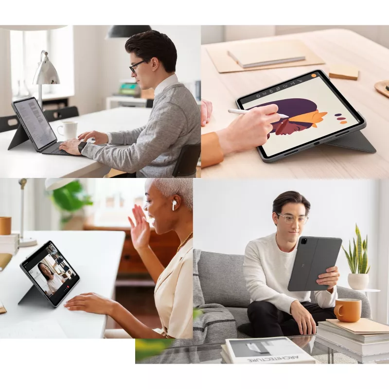 Teclado con funda para iPad Pro 12.9
