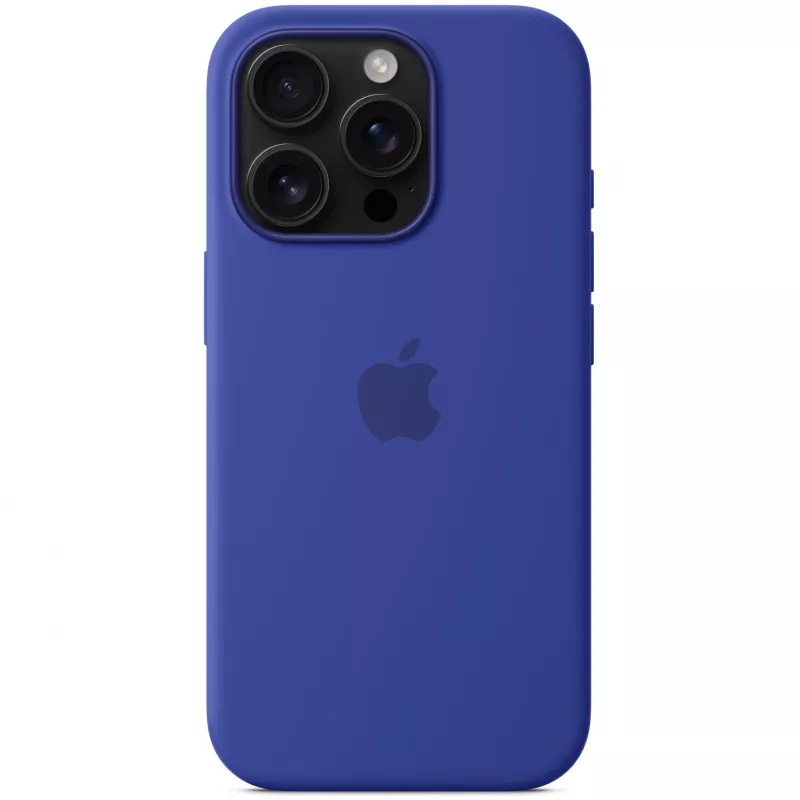 Funda de silicona Apple iPhone 16 Pro MagSafe ultramar
