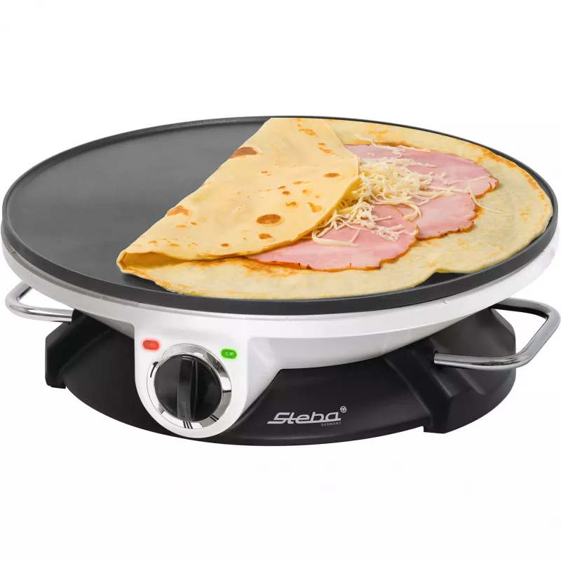 Steba CR 32 - plancha para crepes - 1,2 kW - negro/blanco
