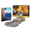 Puzle 3D Cubicfun Basílica de San Pedro modelo 306-DS0997H, piezas de cartón, maqueta a escala ensamblada