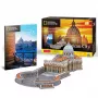 Puzle 3D Cubicfun Basílica de San Pedro modelo 306-DS0997H, piezas de cartón, maqueta a escala ensamblada