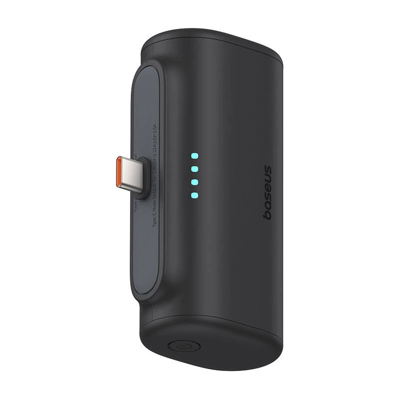 Batería externa Baseus Compact P10068306113-00 de iones de litio 5000 mAh negra