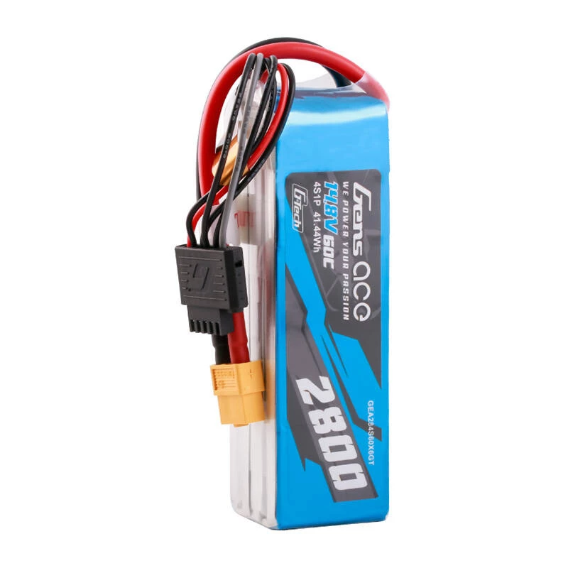 Batería LiPo Gens ace G-Tech Soaring 2800mAh 14.8V 60C 4S1P XT60
