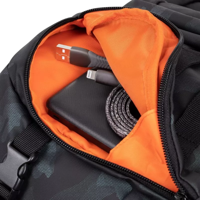Rivacase Sherwood mochila camuflaje, azul marino poliéster, poliuretano