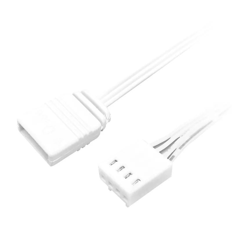 Sharkoon Shark Blades PWM RGB ventilador de caja de 120 mm, 400–1400 rpm, blanco