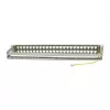 Synergy 21 S216339 Panel de parcheo Keystone de 19" para 48 módulos, 1U, gris claro