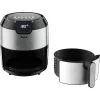 Freidora de aire Tefal Easy Fry EY401D Single 4,2 L Independiente 1500 W Negra, Acero inoxidable