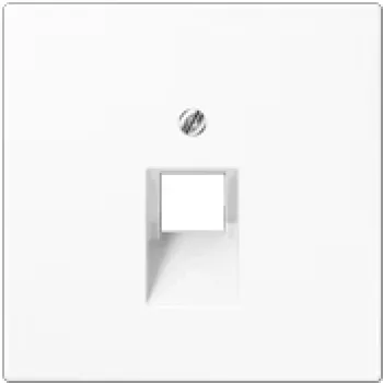 Interruptor de pared Jung LS 969-1 UA WW — unipolar, blanco, de termoplástico
