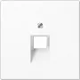 JUNG LS 969-1 UA WW Cubierta para toma IAE/UAE, blanco