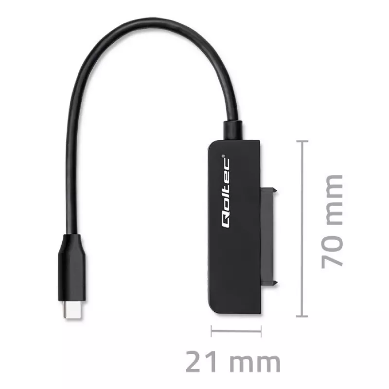 Adaptador SATA QOLTEC 52269 para unidad de 2,5